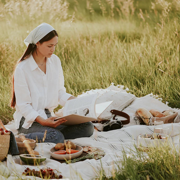 NURALIFE | Handwoven Turkish Cotton Blanket