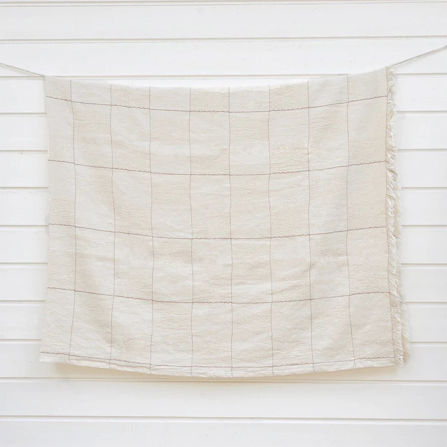 NURALIFE | Linen/Cotton Coverlet Blanket