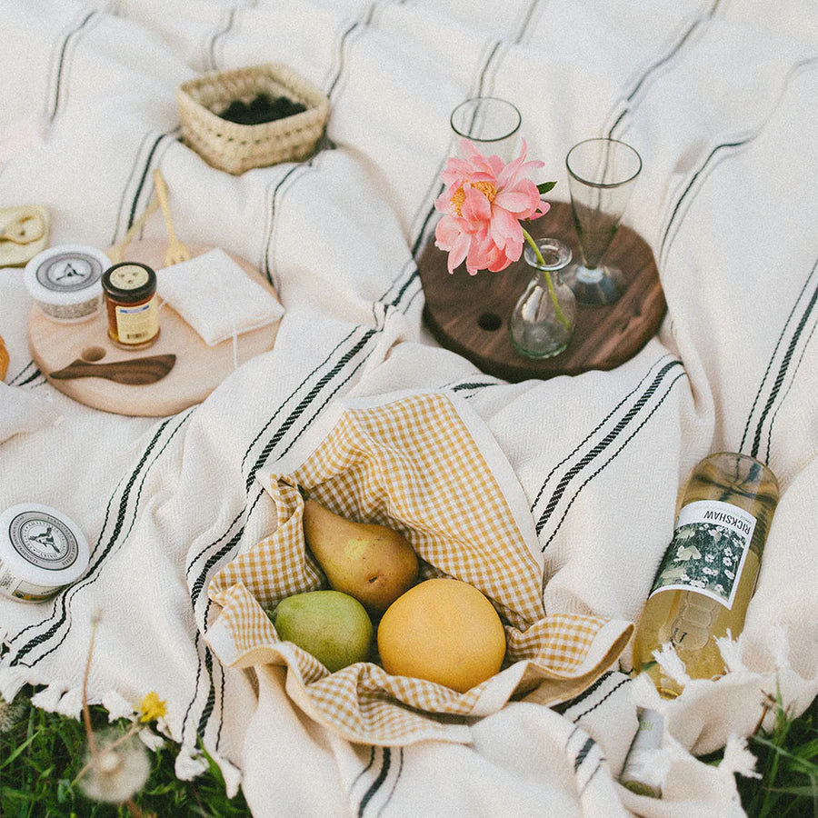 NURALIFE | Handwoven Turkish Cotton Blanket