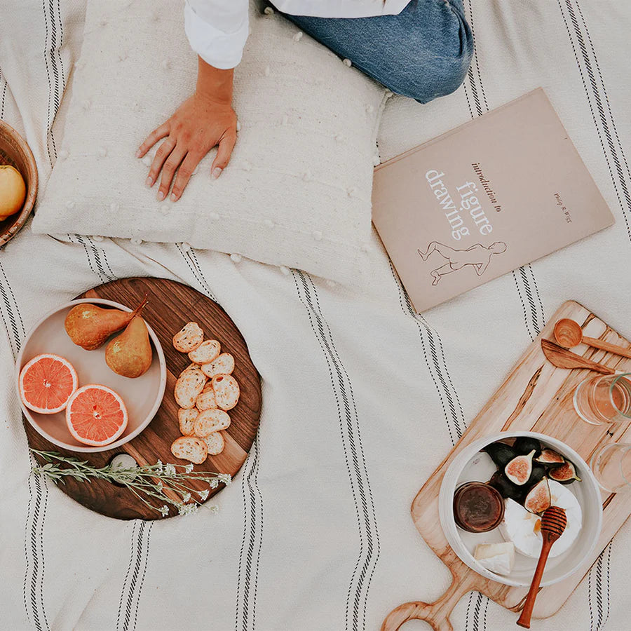 NURALIFE | Handwoven Turkish Cotton Blanket